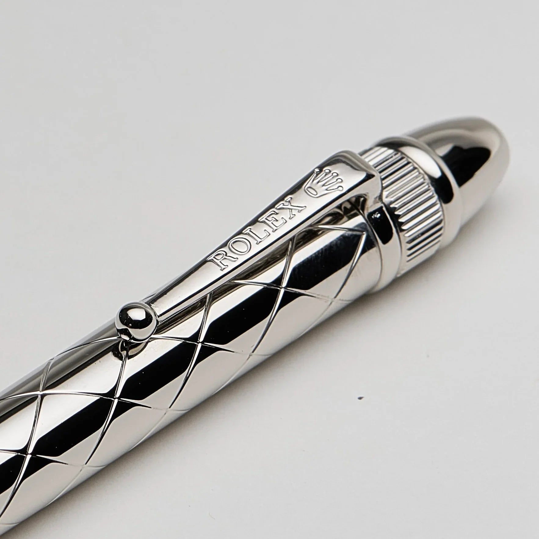 Rolex Silver Diamond Pen
