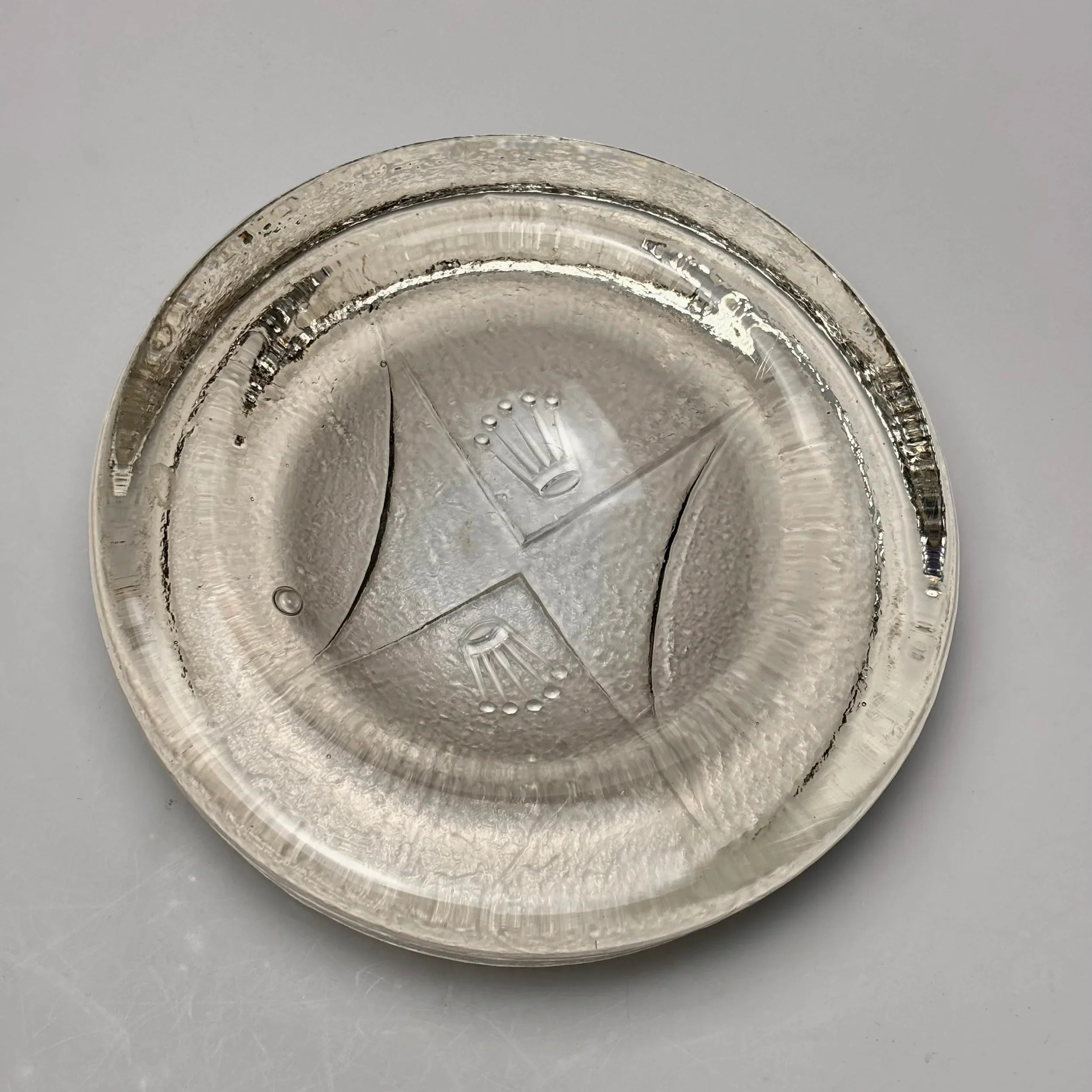 Rolex Prestige Crystal Ashtray 1970s